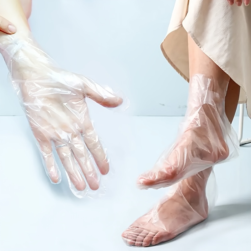 Disposable Gloves Nitrile - Set da 200 pezzi (100 maschere