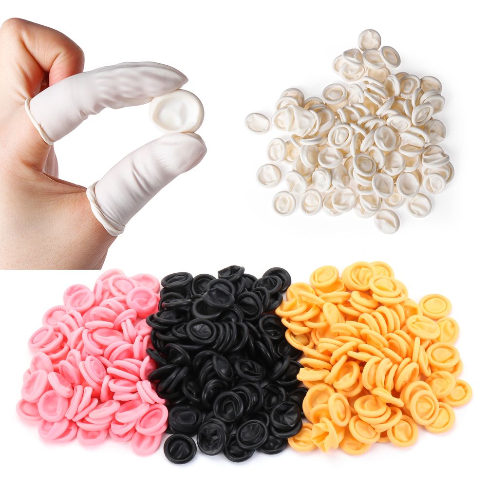 Disposable Gloves Nitrile - 100/300PCS Strumento naturale per nail art