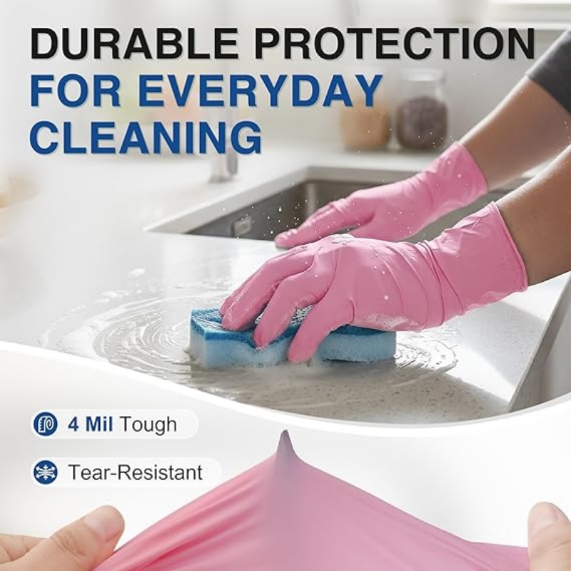 Guanti Monouso in Nitrile Rosa - Disposable Gloves Nitrile recensione e prezzo