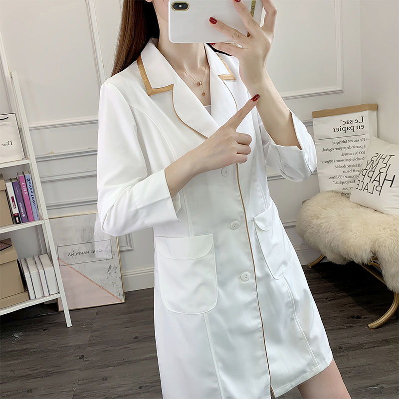 abito corto bianco uniforme di - Medical Lab Coats recensione e prezzo