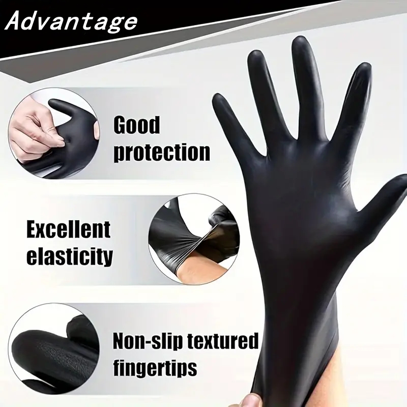 Guanti monouso neri in nitrile - Disposable Gloves Nitrile recensione e prezzo