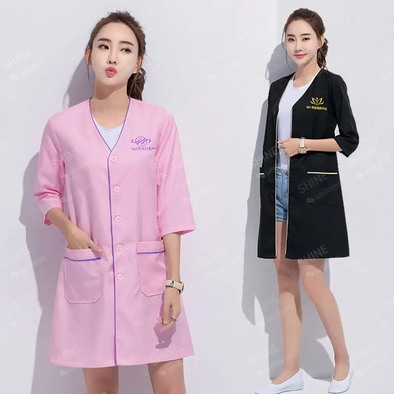 estetista uniforme di bellezza - Medical Lab Coats recensione e prezzo